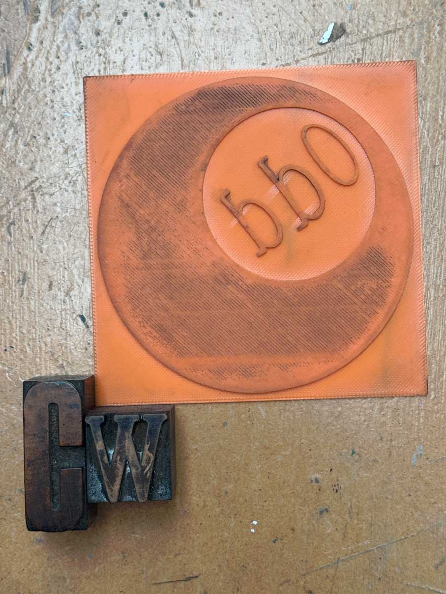 Inspired by new and old printmaking techniques