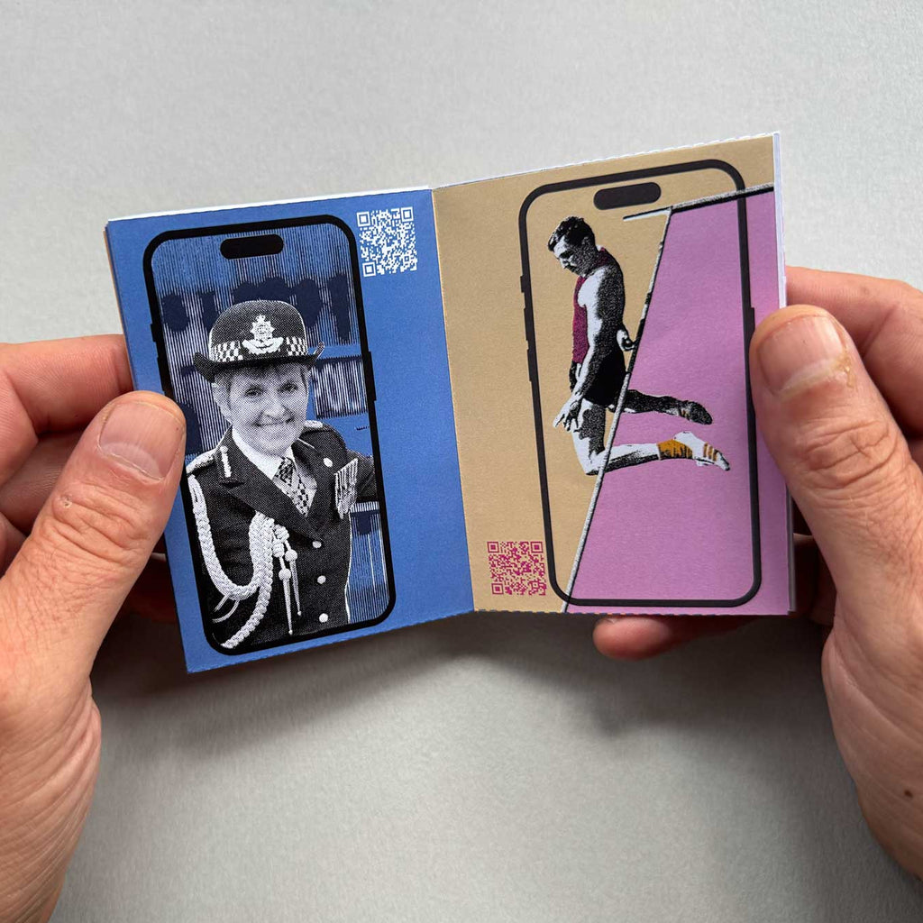 Page detail of Unsolicited Dick Pics SFW printable mini zine